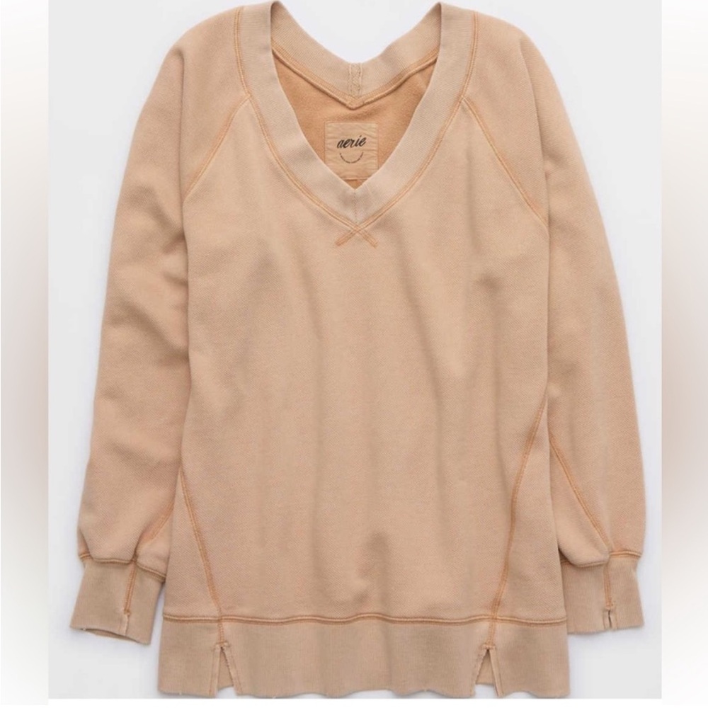 Aerie Downtime Textured Sweatshirt NWT